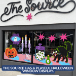 The Source - Halloween mural