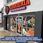 Birrieria – Dia de los muertos mural Birrieria - Dia de los muertos mural