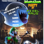 Pixel Haus – Luigi’s Mansion Party Pixel Haus - Luigi's Mansion Party