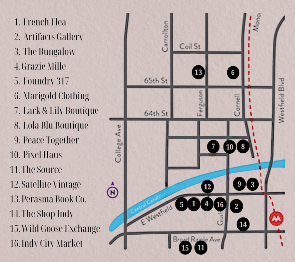 2026 Holiday Preview Party map