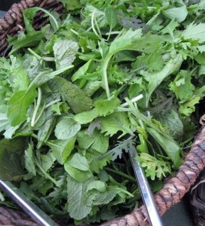 full hand arugula mix