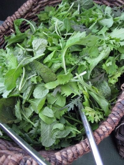 full hand arugula mix